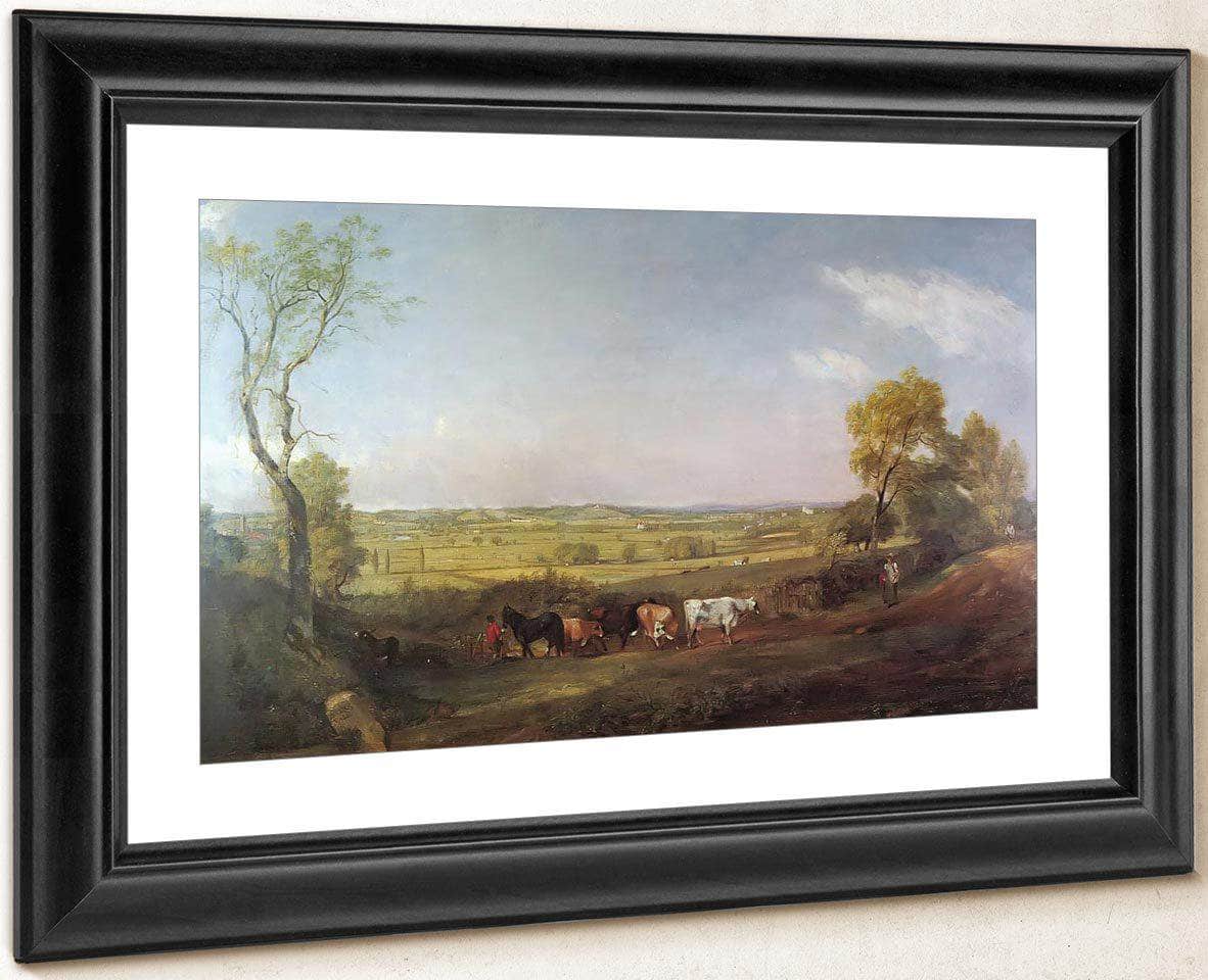 Dedham Vale Morning By John Constable Fine Art Print