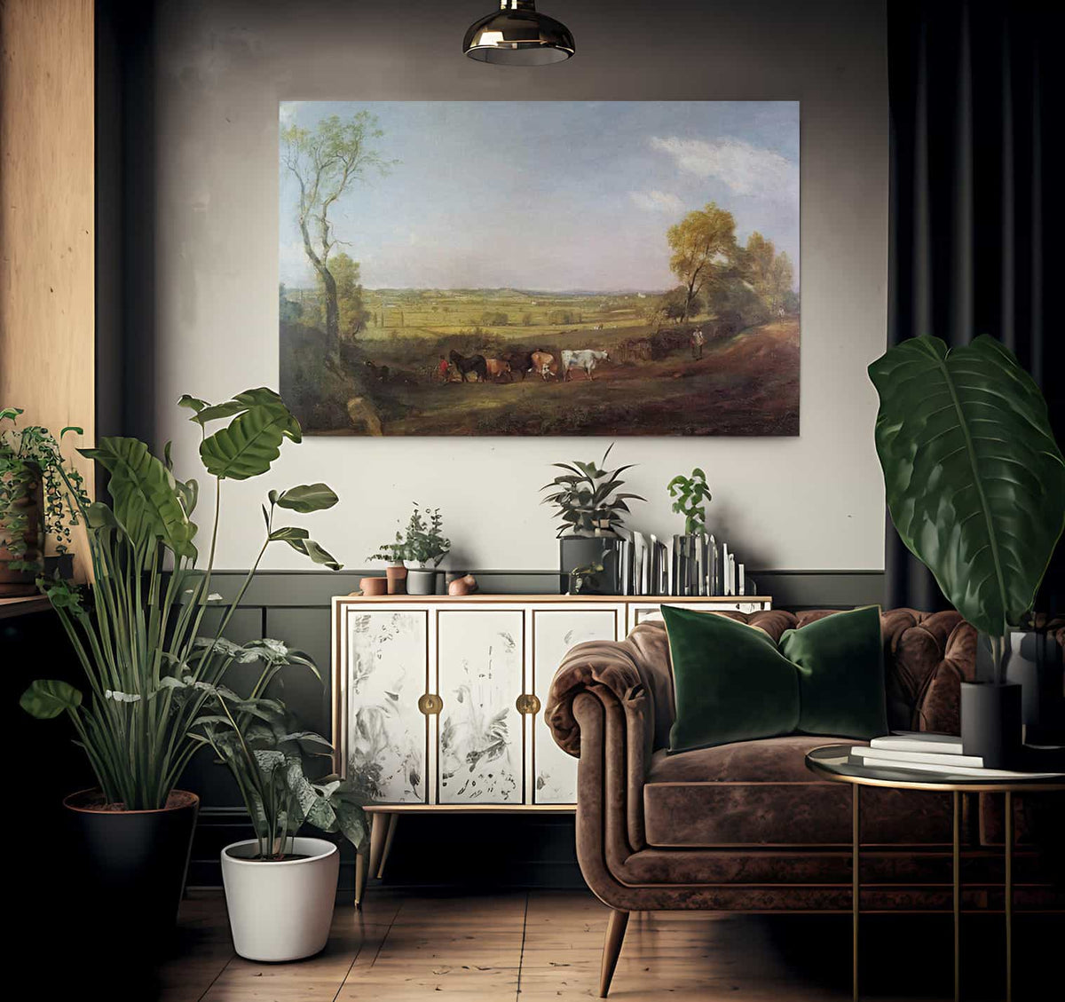 Dedham Vale Morning By John Constable Fine Art Print