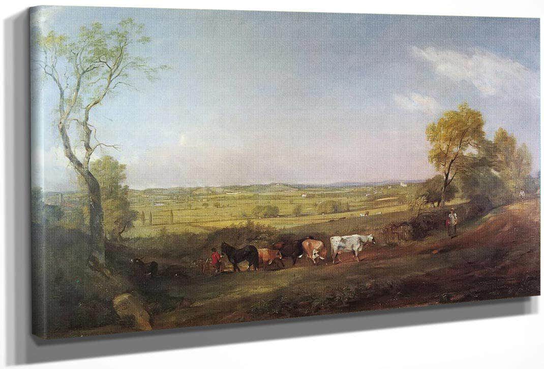 Dedham Vale Morning By John Constable Fine Art Print