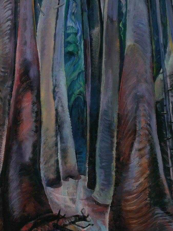 Deep In The Forest By Emily Carr Fine Art Print