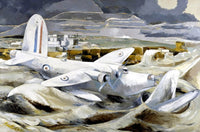 Defence Of Albion Painting Paul Nash Canvas Art Fine Art Print