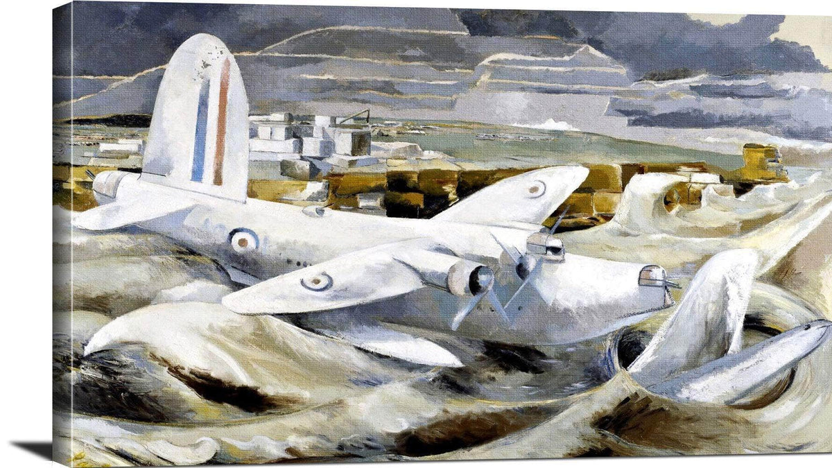 Defence Of Albion Painting Paul Nash Canvas Art Fine Art Print