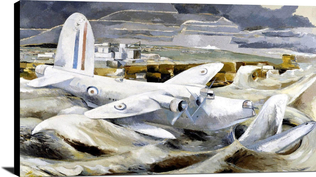 Defence Of Albion Painting Paul Nash Canvas Art Fine Art Print
