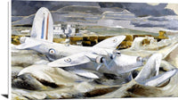 Defence Of Albion Painting Paul Nash Canvas Art Fine Art Print