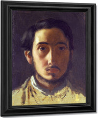 Degas Self Portrait By Edgar Degas Fine Art Print