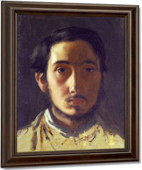 Degas Self Portrait By Edgar Degas Fine Art Print