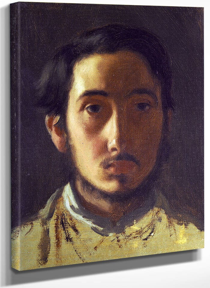 Degas Self Portrait By Edgar Degas Fine Art Print