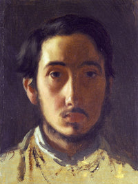 Degas Self Portrait By Edgar Degas Fine Art Print