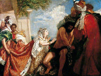 Delilah Before The Blinded Samson By William Etty Fine Art Print