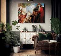 Delilah Before The Blinded Samson By William Etty Fine Art Print