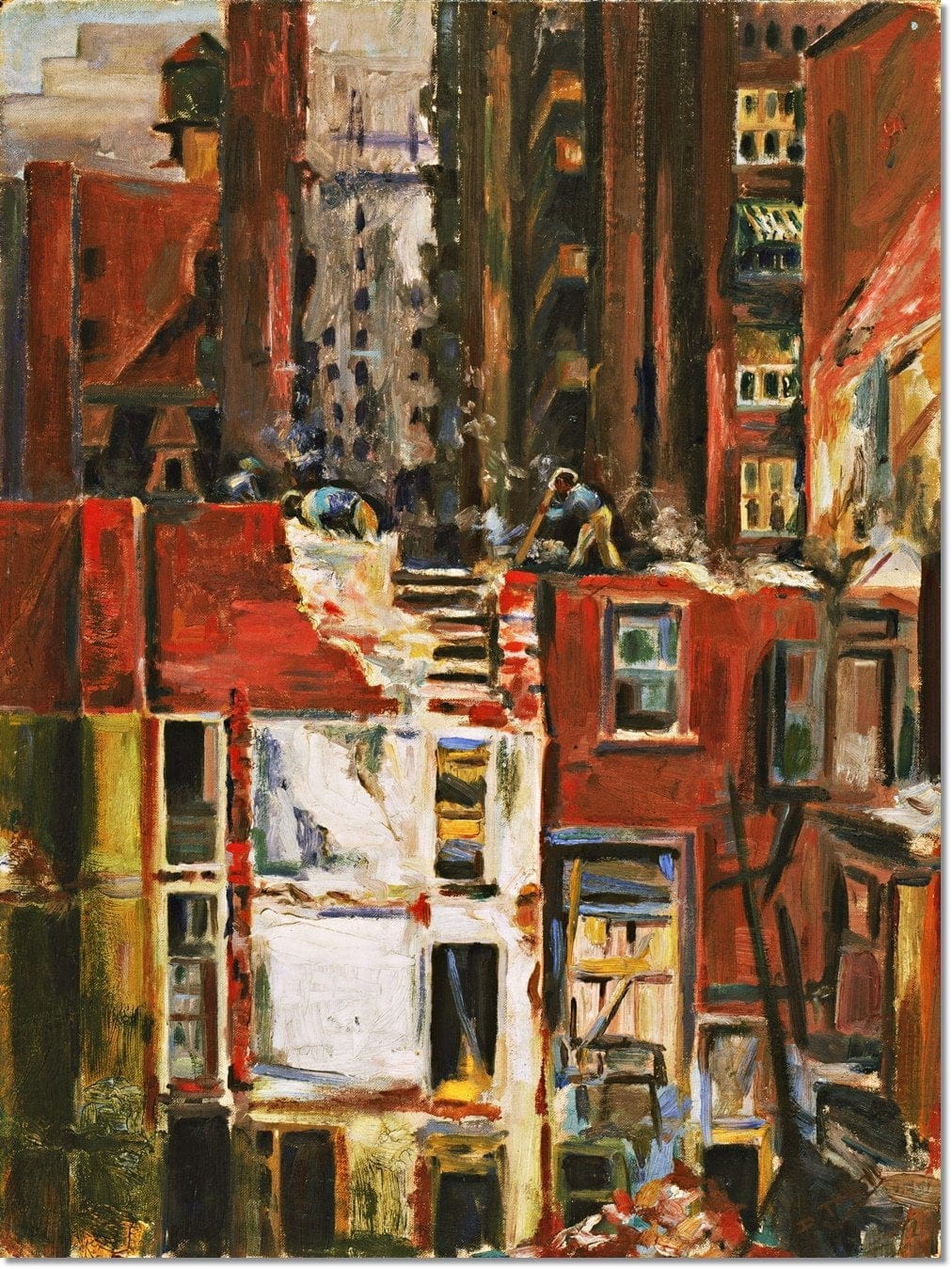 Demolition Painting Dox Thrash Canvas Art Fine Art Print