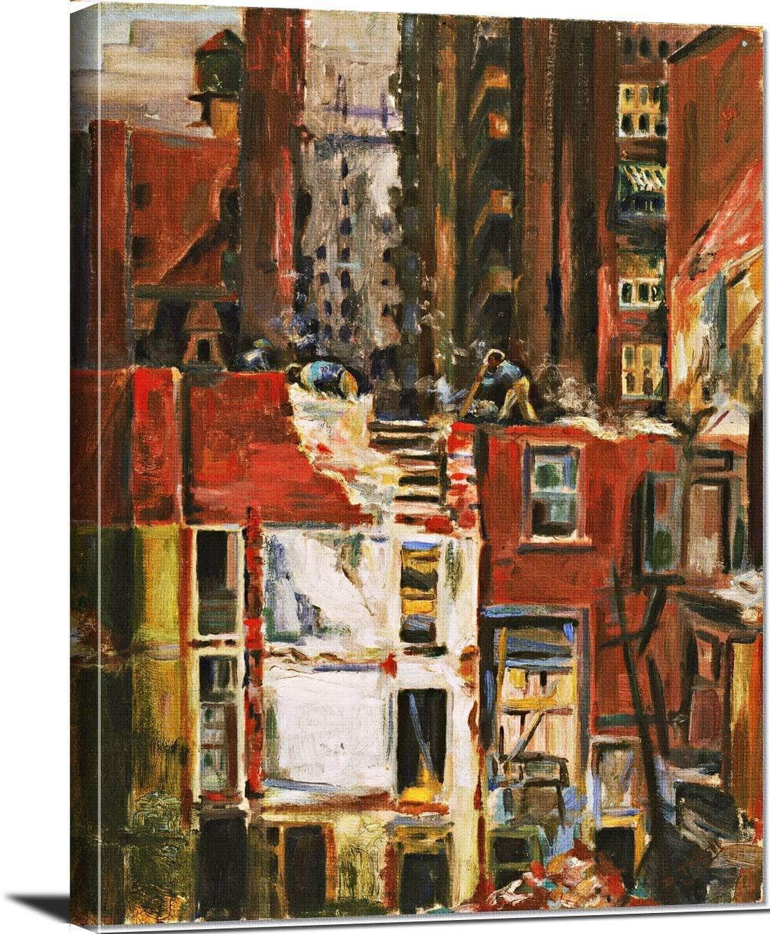 Demolition Painting Dox Thrash Canvas Art Fine Art Print