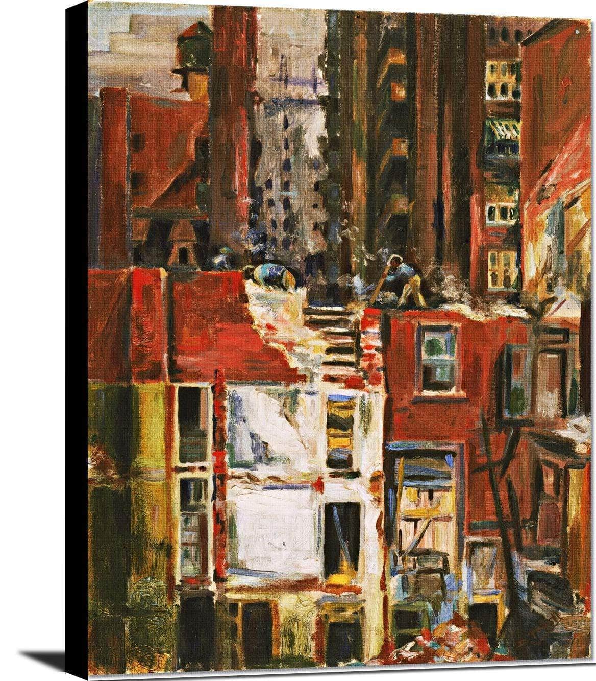 Demolition Painting Dox Thrash Canvas Art Fine Art Print