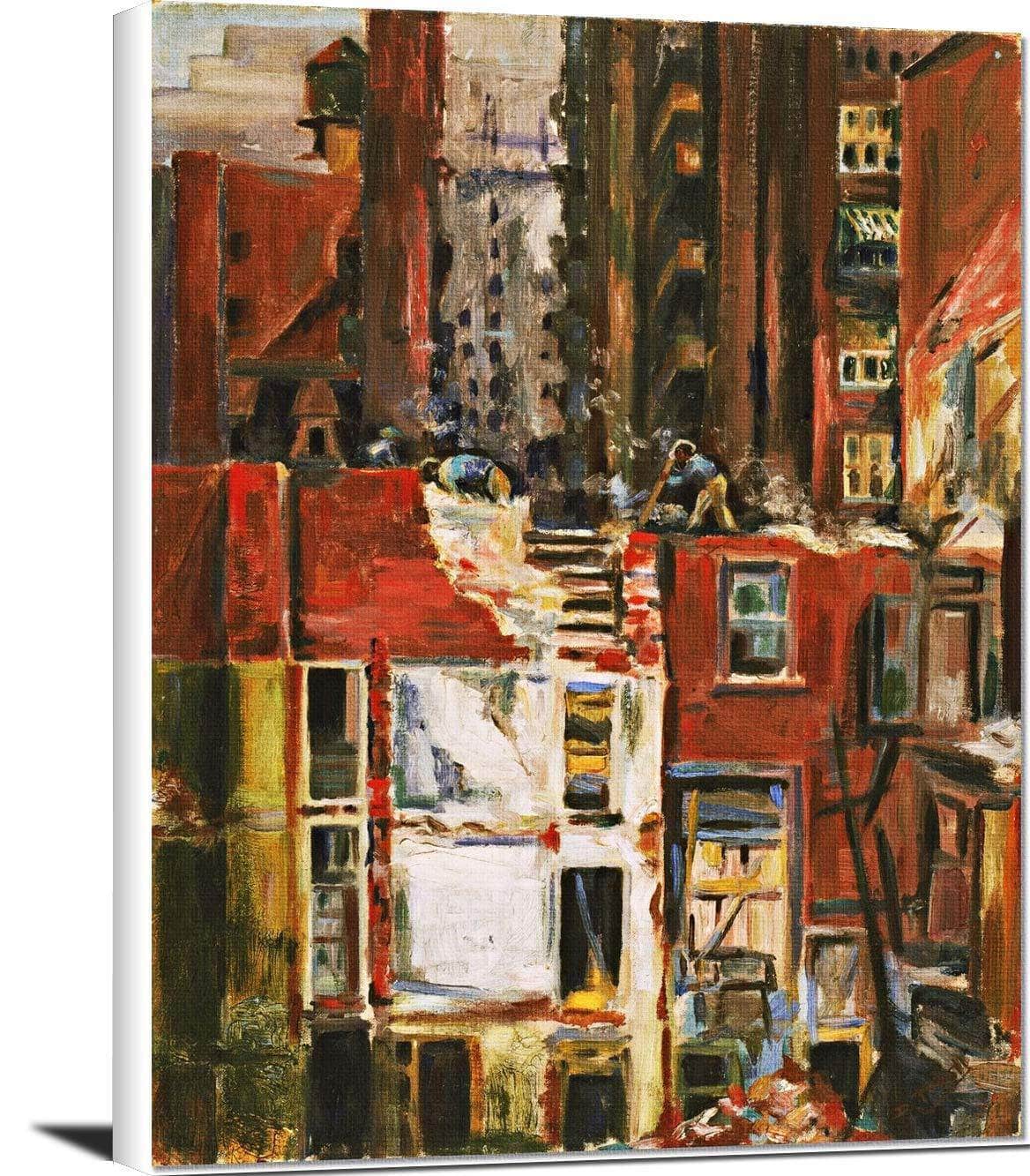 Demolition Painting Dox Thrash Canvas Art Fine Art Print