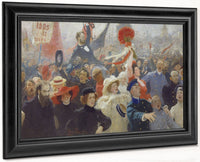 Demonstration On October 17 1905 1911 By Ilya Repin Fine Art Print
