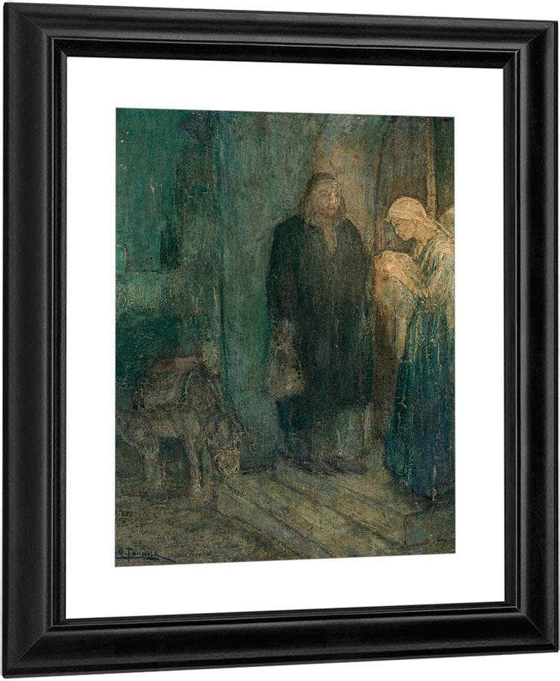 Departure Into Egypt (At The Inn) By Henry Ossawa Tanner Fine Art Print