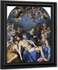 Deposition Of Christ 1540 1545 Mannerism 268X173Cm Musce Des Beaux Arts Besancon By Agnolo Bronzino Fine Art Print