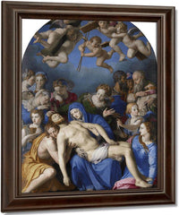 Deposition Of Christ 1540 1545 Mannerism 268X173Cm Musce Des Beaux Arts Besancon By Agnolo Bronzino Fine Art Print