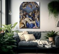 Deposition Of Christ 1540 1545 Mannerism 268X173Cm Musce Des Beaux Arts Besancon By Agnolo Bronzino Fine Art Print