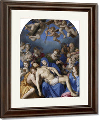 Deposition Of Christ 1540 1545 Mannerism 268X173Cm Musce Des Beaux Arts Besancon By Agnolo Bronzino Fine Art Print