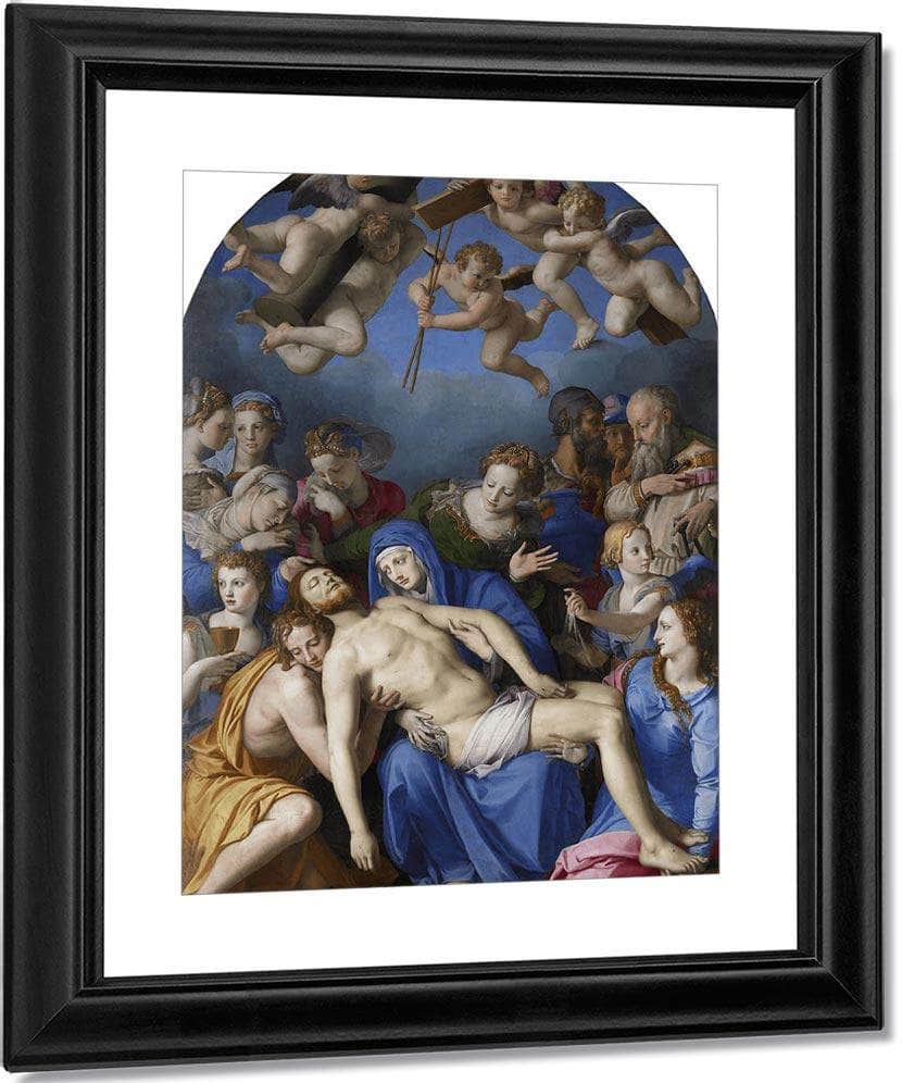 Deposition Of Christ 1540 1545 Mannerism 268X173Cm Musce Des Beaux Arts Besancon By Agnolo Bronzino Fine Art Print