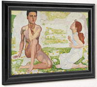 Der Fruhling 1912 Oil On Canvas 106X128 5Cm By Ferdinand Hodler Fine Art Print