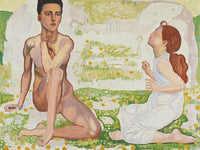 Der Fruhling 1912 Oil On Canvas 106X128 5Cm By Ferdinand Hodler Fine Art Print