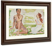 Der Fruhling 1912 Oil On Canvas 106X128 5Cm By Ferdinand Hodler Fine Art Print