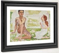 Der Fruhling 1912 Oil On Canvas 106X128 5Cm By Ferdinand Hodler Fine Art Print