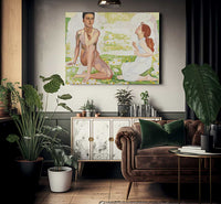 Der Fruhling 1912 Oil On Canvas 106X128 5Cm By Ferdinand Hodler Fine Art Print