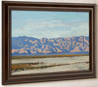 Desert Expanse; Nude Study (Double Sided) By Maynard Dixon Fine Art Print