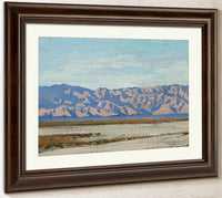 Desert Expanse; Nude Study (Double Sided) By Maynard Dixon Fine Art Print