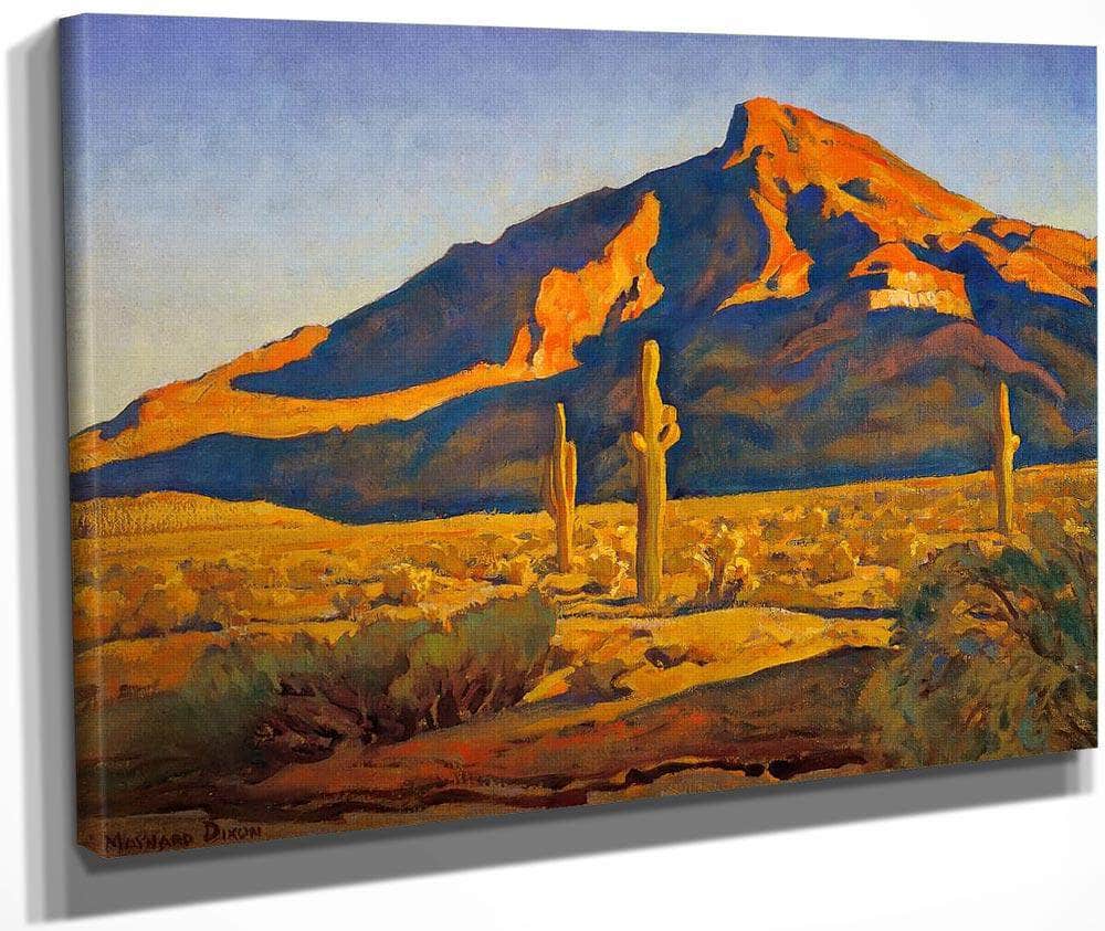 Desert Hill By Maynard Dixon Fine Art Print