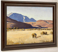 Desert Hills Nevada 1935 By Maynard Dixon Fine Art Print