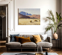 Desert Hills Nevada 1935 By Maynard Dixon Fine Art Print