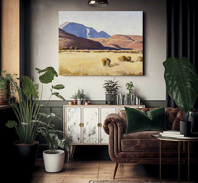 Desert Hills Nevada 1935 By Maynard Dixon Fine Art Print