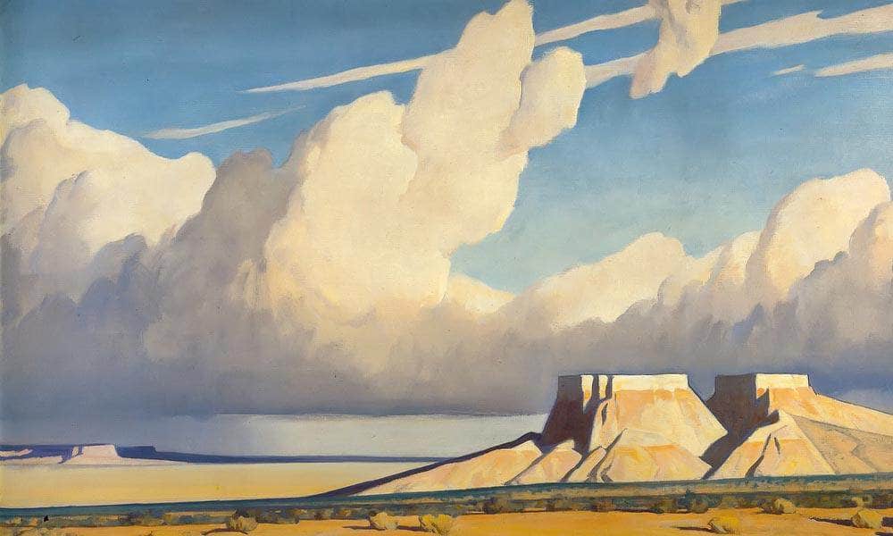 Desert Mesa By Maynard Dixon Fine Art Print