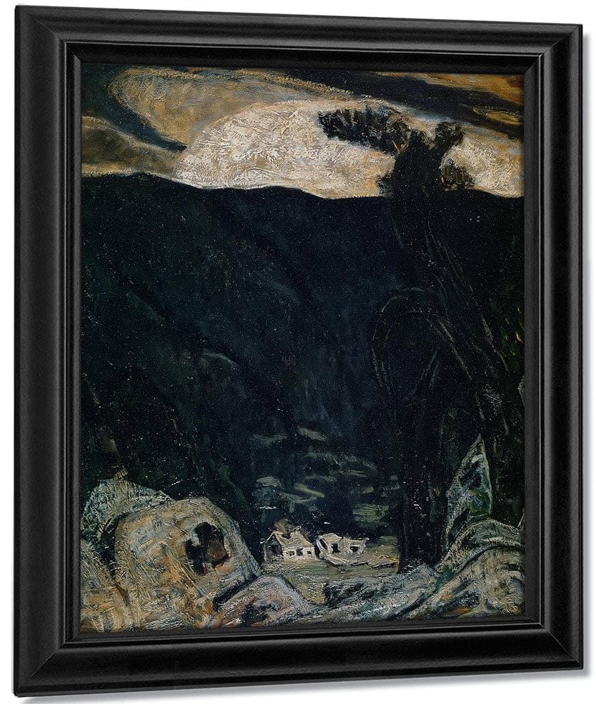 Deserted Farm By Marsden Hartley Fine Art Print