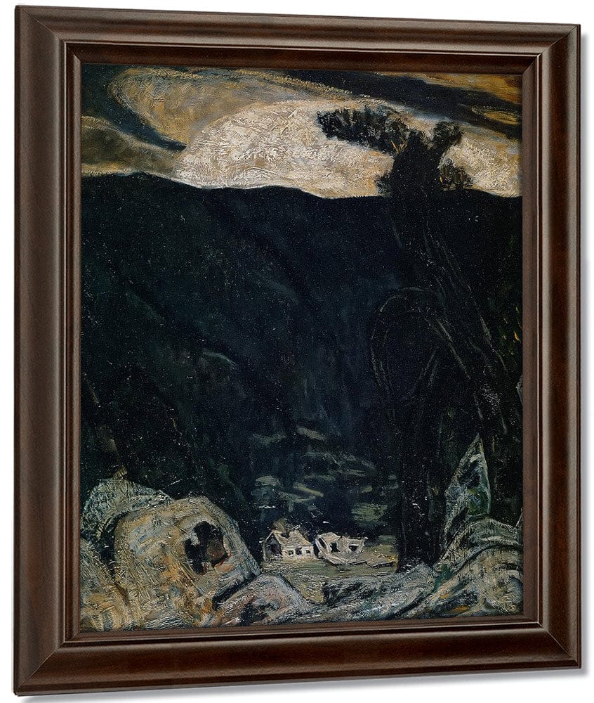 Deserted Farm By Marsden Hartley Fine Art Print