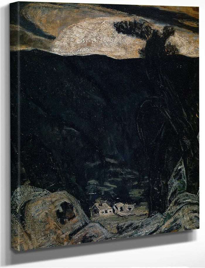 Deserted Farm By Marsden Hartley Fine Art Print