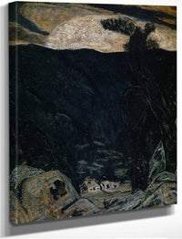 Deserted Farm By Marsden Hartley Fine Art Print