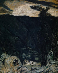 Deserted Farm By Marsden Hartley Fine Art Print