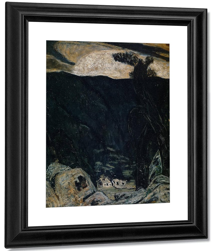 Deserted Farm By Marsden Hartley Fine Art Print