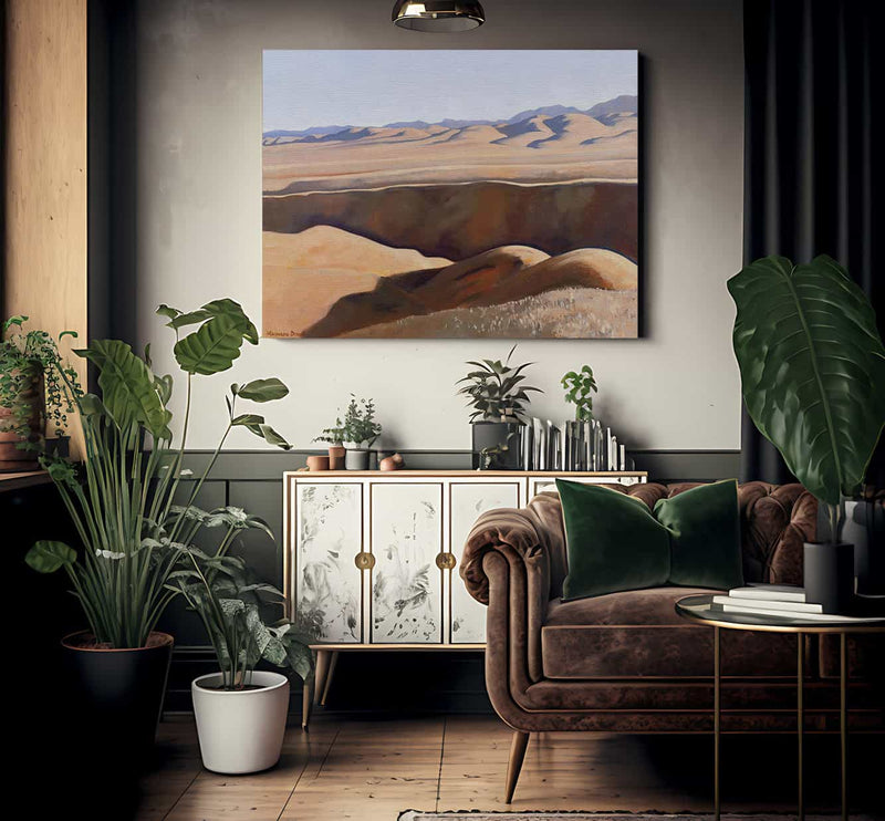 Deserted Sheep Range By Maynard Dixon Fine Art Print