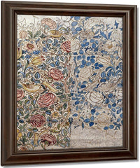 Design For Chintz  Rose By William Morris Fine Art Print