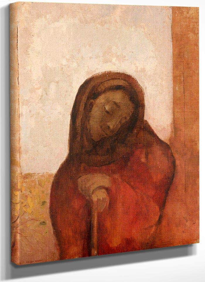 Despair By Odilon Redon Fine Art Print