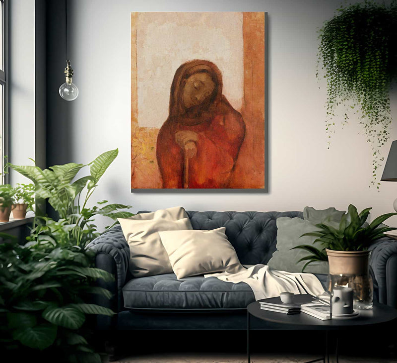 Despair By Odilon Redon Fine Art Print