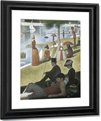 Detail From Sunday Afternoon On The Island Of La Grande Jatte By Georges Pierre Seurat Fine Art Print