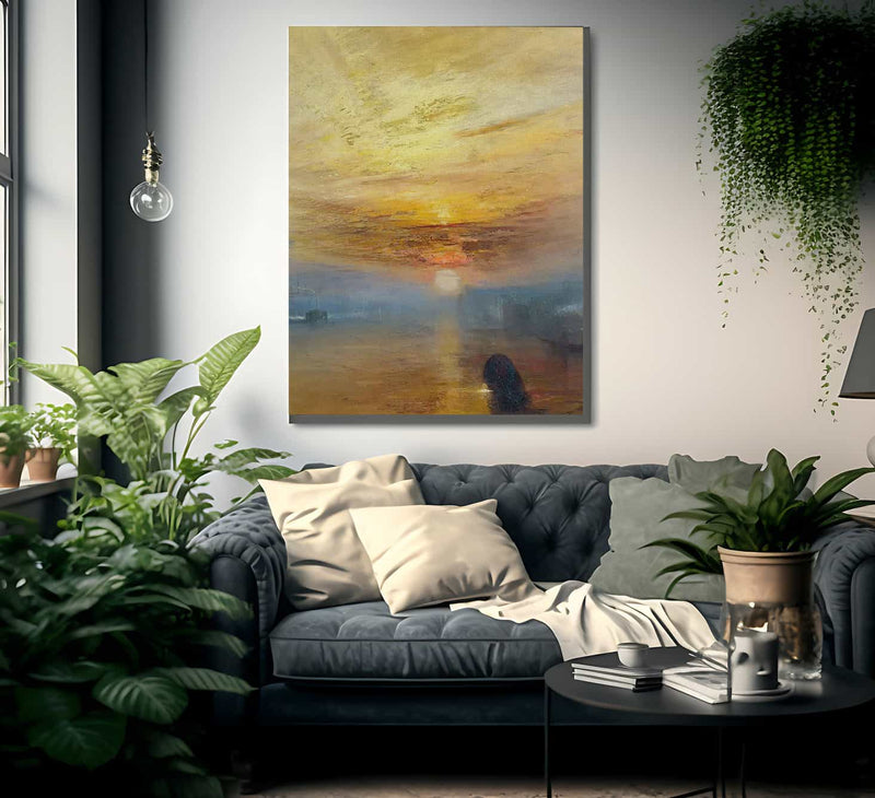 Detail From The Fighting Temeraire By Jwm Turner Fine Art Print