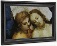 Detail Of Jesus And Saint Nicodemus From Pieta By Raphael Fine Art Print